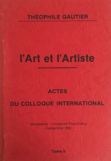  p Theophile Gautier p p i L Art et l Artiste i p p 2 tomes en 2 volumes p p Collectif p 