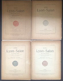  p Lyon Salon p p 1896 p p revue critique illustree p p Texte de A Bleton p p br p 