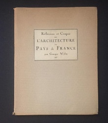  p Reflexions et croquis p p sur p p L Architecture au p p Pays de France p p Wybo Georges p 
