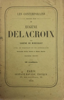  p Eugene Delacroix p p Mirecourt Eugene de p 
