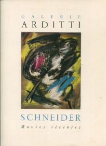 p Schneider i OEuvres recentes i p p Gindertael Roger Van p