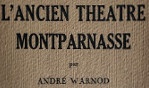 Warnod   Théâtre Montparnasse