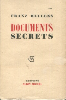  p Documents secrets 1905 1956 i Histoire sentimentale de mes livres et de quelques amities i p p Hellens Franz p 