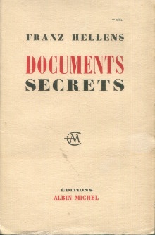 p Documents secrets 1905 1956 i Histoire sentimentale de mes livres et de quelques amities i p p Hellens Franz p
