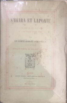 p Sahara et Laponie p p I Un mois au Sud de l Atlas p p II Un voyage au Cap Nord p p Le Comte Goblet d Alviella p