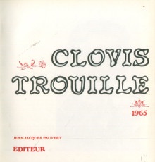 p Clovis Trouille p p Campagne Jean Marc p