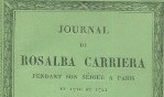 Carriera, Rosalba   Journal paris 1865 alfred sensier