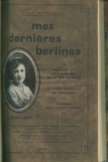 p Mes dernieres berlines poesies et monologues en patois du nord Nouvelles aventures de Cafougnette p p Mousseron Jules p