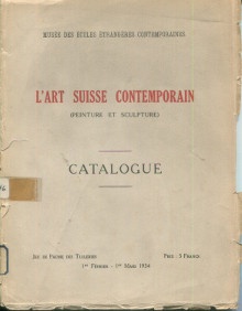  p L art suisse contemporain depuis Hodler Jeu de Paume p p Dezarrois Andre p 