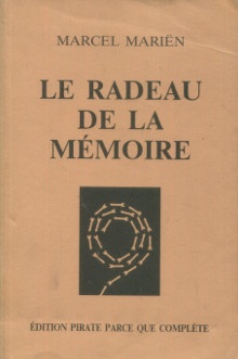 p Le radeau de la memoire p p Marien Marcel p