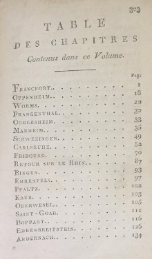  p Voyage en Hollande p p et p p Sur les frontieres occidentales p p De l Allemagne p p Fait en 1794 p p i Suivi d un Voyage dans les Comtes de Lancaster le Wesmoreland et le Cumberland i p p i Ouvrage dans lequel on trouve des detail sur les Moeurs le Caractere les Ressources les Richesses les Productions le Commerce des Habitans de ces contrees sur les diverses Operations militaires des Generaux Francais et Ennemis dans la presente Guerre le Siege de Mayence par Custines celui qu il soutint depuis dans cette Ville sur le Roi de Prusse et les Emigres etc i p p Traduit de l Anglais sur la Seconde Edition p p Par A Cantwel Traducteur de Gibbon p p 2 Tomes p 