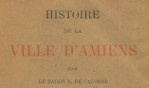 Amiens   baron A. de Calonne 1899
