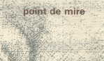 Casadesus Béatrice   Point de mire   expo galerie C Paris 1978