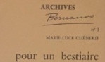 Bernanos   Bestiaire 1 et 2