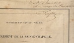 Lassus Jean Baptiste   Sainte Chapelle rapport