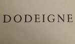 Dodeigne   Lille 1973   Galerie Nord
