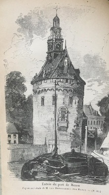 La Hollande pittoresque voyage aux villes mortes du Zuiderzee Havard Henry