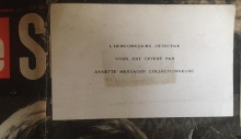  p L hebdomadaire Detective p p vous est offert par p p b Annette Messager b Collectionneuse p 