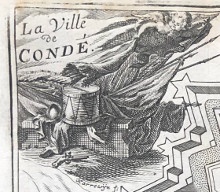  p Plan de la Ville p p de b Conde b p p Gravure p 