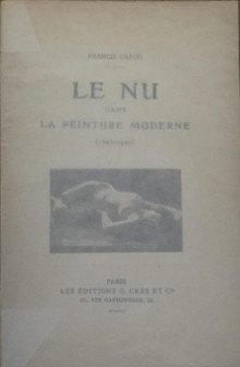  p Le Nu p p dans la peinture moderne 1863 1920 p p Carco Francis p 