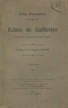 p Eclats de gaillettes p p Mousseron Jules p