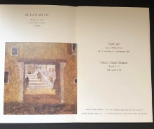 p Zoran Music p p Huiles sur toile p p Techniques mixtes p p Dessins p p Galerie Claude Bernard p p FIAC 1986 p p p