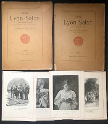  p Lyon Salon p p 1894 p p revue critique illustree p p Texte de A Bleton p p br p 