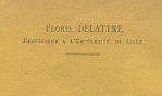 Delattre Floris   William James bergsonien
