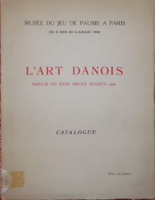 L art danois depuis fin XVIIIe siecle jusqu a 1900 Madsen Karl