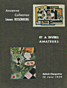 Ancienne collection Leonce Rosenberg 1959 Rheims Me Maurice