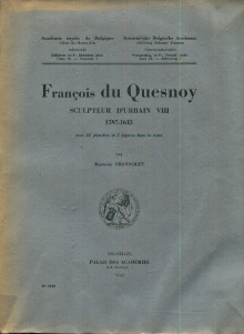 Francois du Quesnoy sculpteur d Urbain VIII 1597 1643 Fransolet Mariette