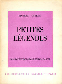 Petites legendes Careme Maurice