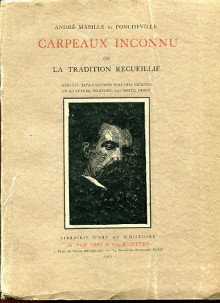 p Carpeaux inconnu ou la tradition recueillie p Mabille de Poncheville Andre
