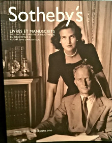 Livres et manuscrits incluant des livres de la bibliotheque du Roi Leopold III au chateau d Argenteuil Sotheby s Paris jeudi 11 decembre 2003 collectif