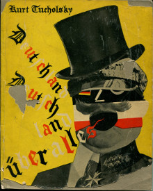 Deutschland Deutschland ueber alles em montiert von John Heartfield em Tucholsky Kurt
