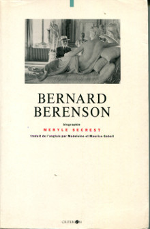 Bernard Berenson biographie Secrest Meryle
