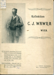 Kollektion C J Wawra Wien 1905 Wawra C J 