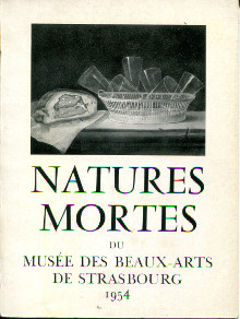 Natures mortes du musee des Beaux Arts de Strasbourg Haug Hans