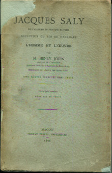 Jacques Saly Sculpteur du roi de Danemark L homme et l oeuvre Jouin Henry