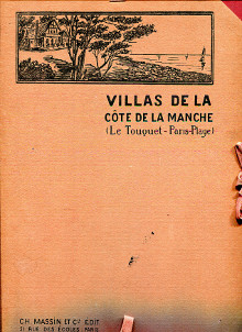 Villas de la cote de la Manche Le Touquet Paris Plage