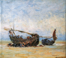 p Marius Chambon peintre des tranchees peintre de la cote d Opale p Deparpe Patrice