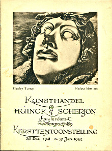 Tentoonstelling van Werken door R Bremmer D Nyland John Radecker Charley Toorop H M Wezelaar Jan Wiegers anonyme