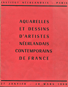 Aquarelles et dessins d artistes neerlandais contemporains de France De Gorter Sadi