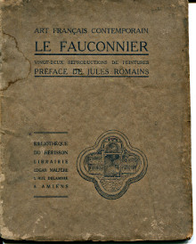 Le Fauconnier art francais contemporain Romains Jules preface 