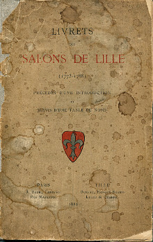 Martin au Sallon Observations avis et critiques sur les ouvrages exposes au Salon de Lille br                     et br Livrets des Salons de Lille 1773 1778 precedes d une introduction suivis d une table de noms Anonyme