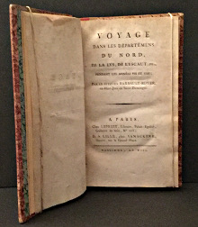 Voyage tres recent dans les departemens du Nord de la Lys de l Escaut etc pendant les annees VII et VIII par le citoyen Barbault Royer ex Haut Jure de Saint Domingue