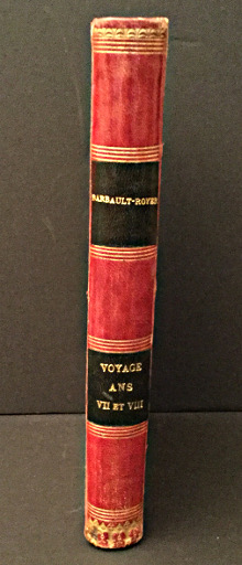 Voyage tres recent dans les departemens du Nord de la Lys de l Escaut etc pendant les annees VII et VIII par le citoyen Barbault Royer ex Haut Jure de Saint Domingue