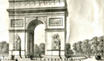 Arc de triomphe   1847