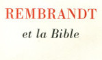 Rembrandt   et la bible 1947