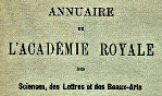 Belg   Aca royale 1926